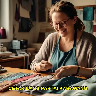 cetak kaos partai karawang
